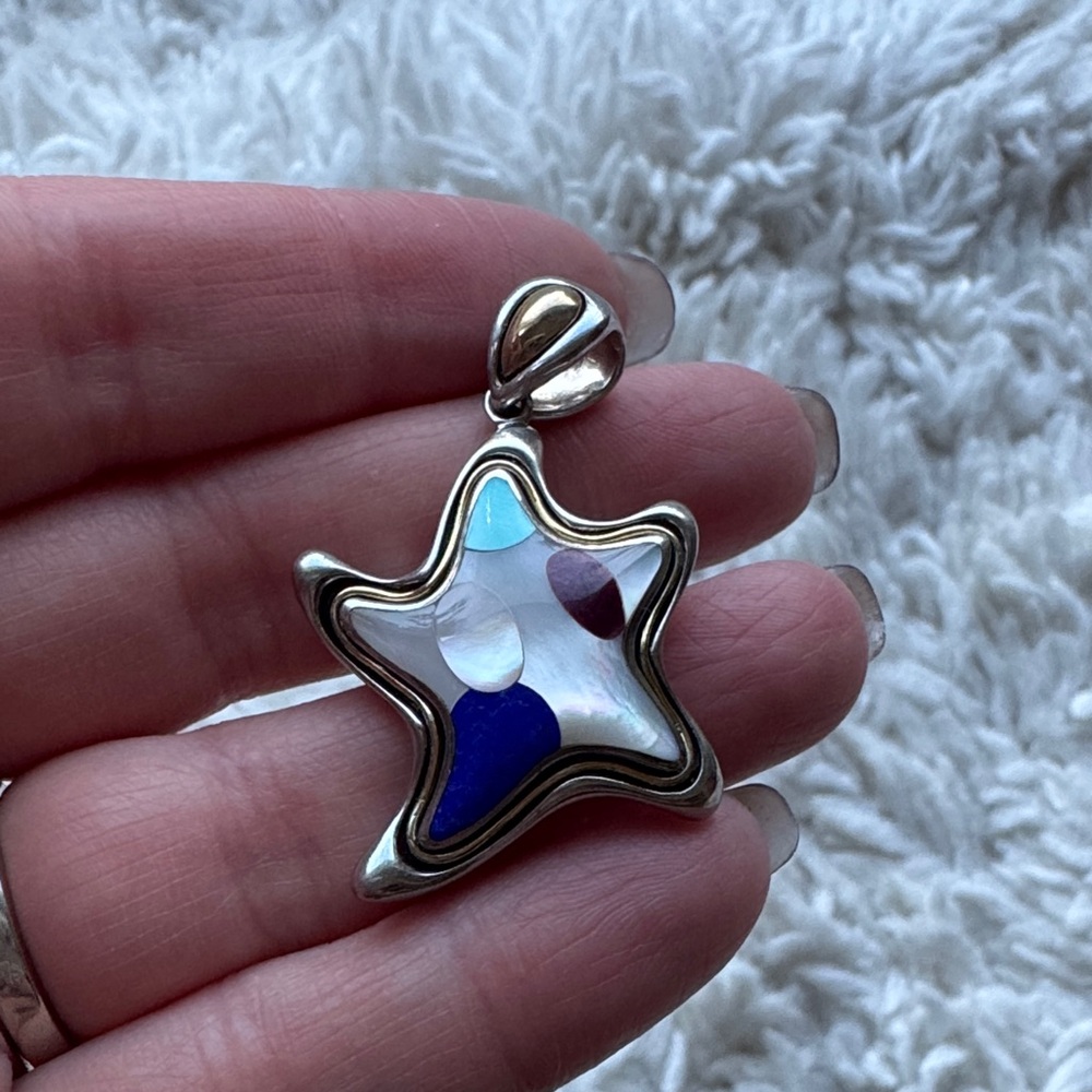Eric Grossbardt‎ Inlay Starfish Pendant